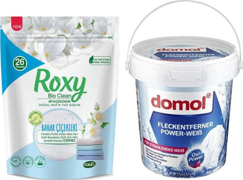 Beyazlara Özel Leke Çıkarıcı Toz Oxi Güç 750 g Bio Clean Doğal Bahar Çiçekleri 800 g