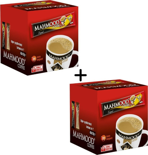 3ü 1 Arada Hazır Kahve 48 Adet x 18 Gram 2li set