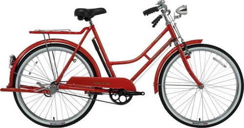 ROADSTAR CLASSIC KADIN HİZMET BİSİKLETİ 57CM V 26 JANT 1 VİTES KIRMIZI SİYAH GOLD
