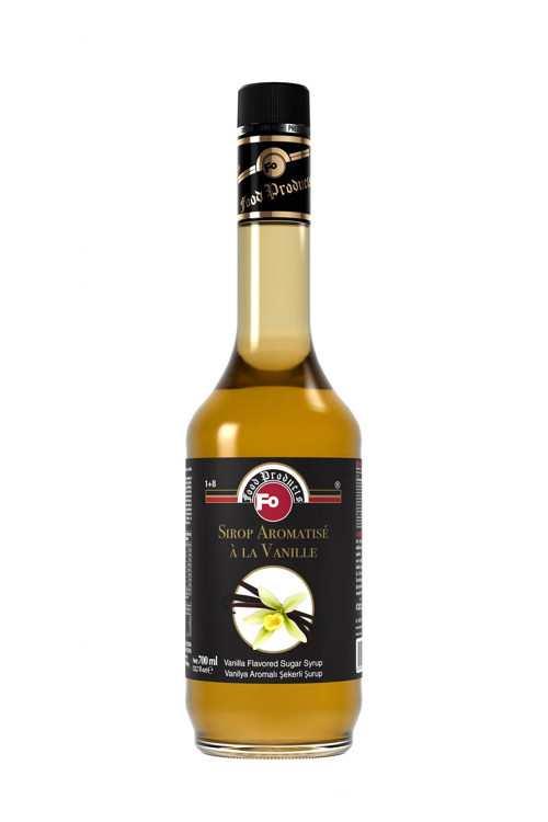 Vanilya Aromalı Şurup - Şekerli 700 ml