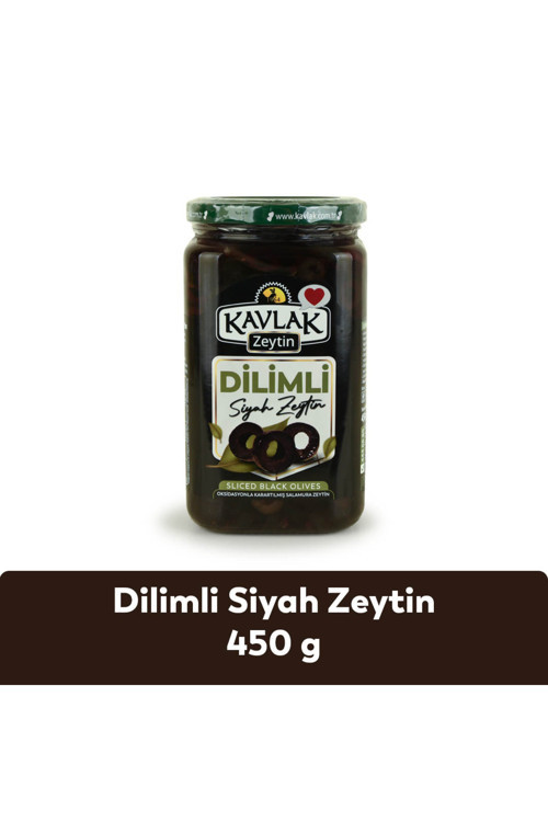 450 Gr Siyah Dilimli Zeytin