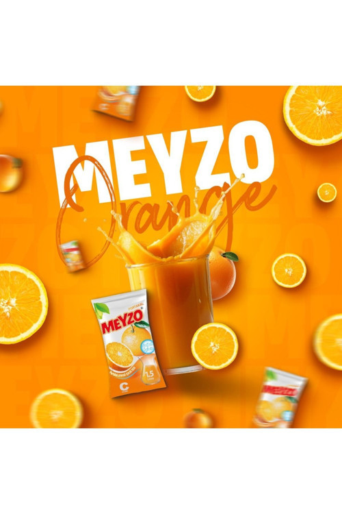 Meyzo Portakal Aromalı Toz Içecek24 Lü 9 Gr