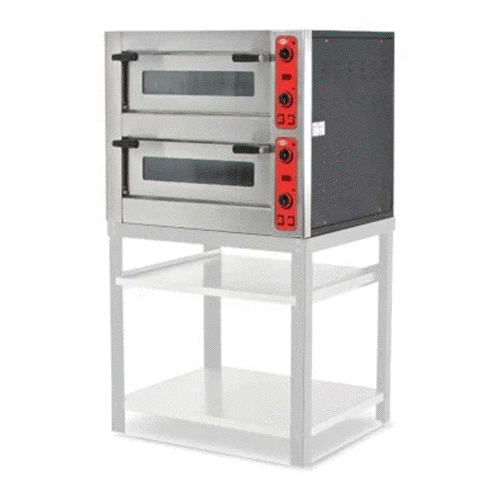 Fırın Çift Katlı Elektrikli Ø30 Cm x 4+4 Pizza Kapasiteli