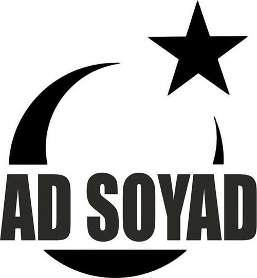 Türk Bayrağı Ad Soyad Yazılı Sticker 30 x 15 cm