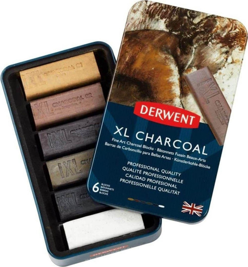 Xl Charcoal 6'lı Kömür Füzen Blok Seti / 2302009