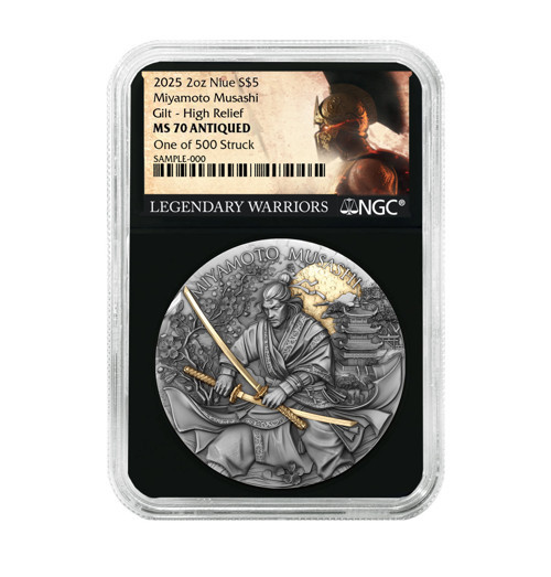 Samuray Gümüş Sikke Coin