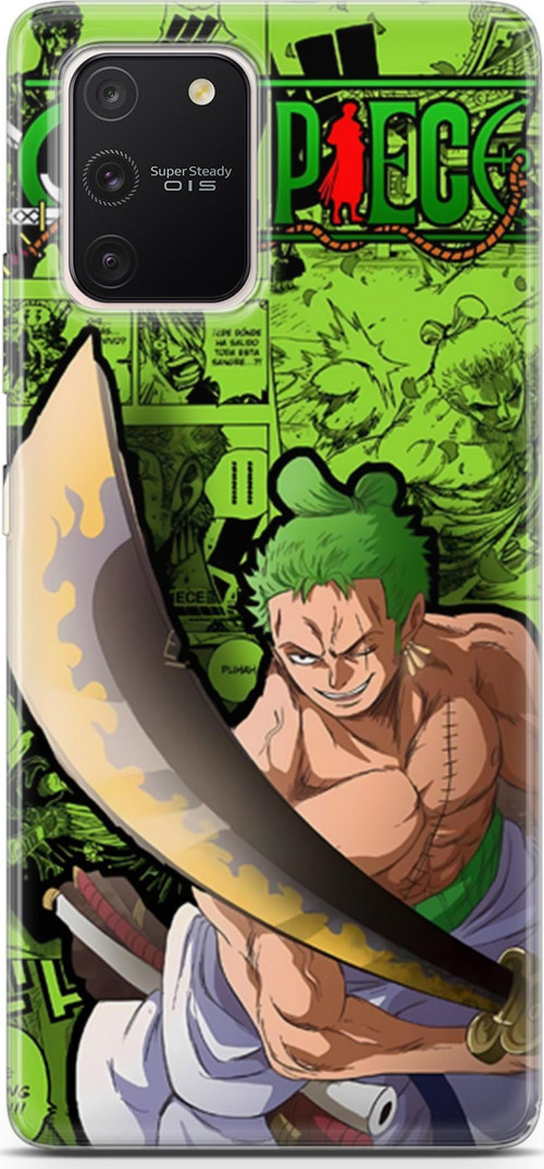 Samsung Galaxy A91 uyumlu Anime 10 HD Koruma One Piece Zoro