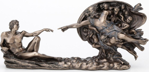 Michelangelo Adem In Yaratılışı Figür 26 cm