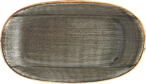 12'li Space Gourmet Oval Kayık Tabak 15 x 8.5 Cm