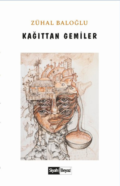 Siyah Beyaz Kağıttan Gemiler