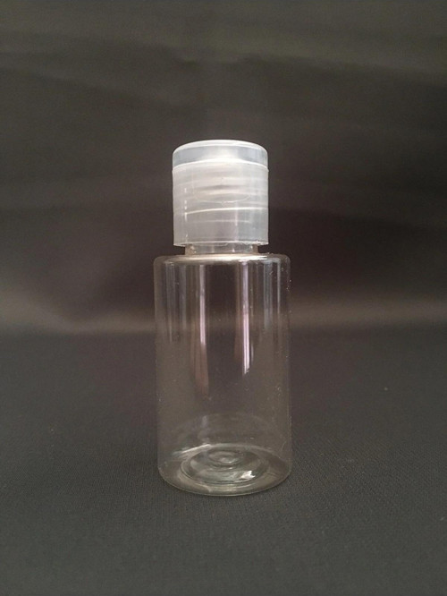 100 Adet 30 Ml Fliptop Kapaklı Dezenfektan Kolonya Boş Plastik Şişesi