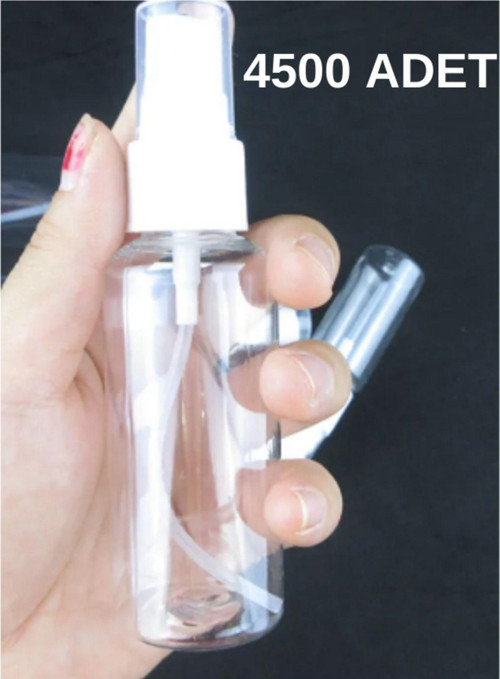Sprey Başlıklı Boş Şişe 75Ml 4500 Adet + 12 Hediye