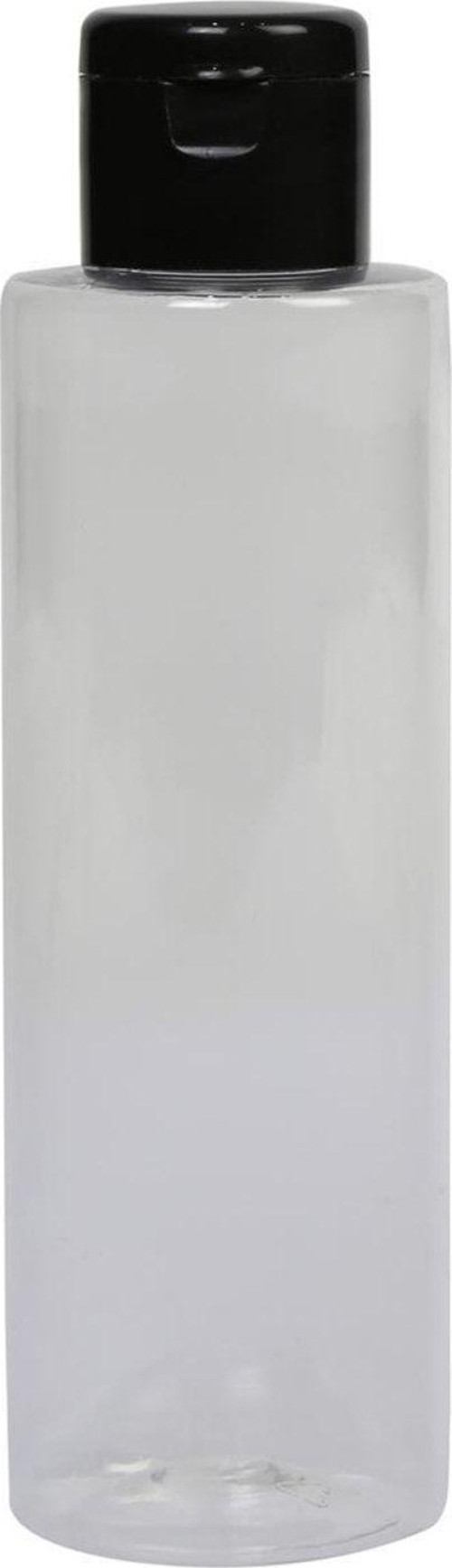 150Ml - Siyah - Fliptop Kapaklı - Likit - Dezenfektan - Kolonya - 10 Adet