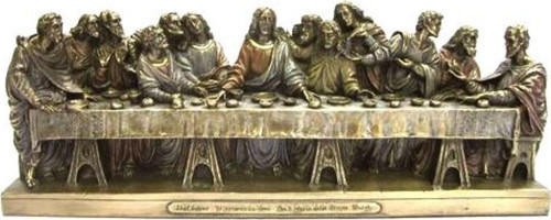 Son Akşam Yemeği Figürü Jesus İsa Leonardo Da Vinci 32 cm