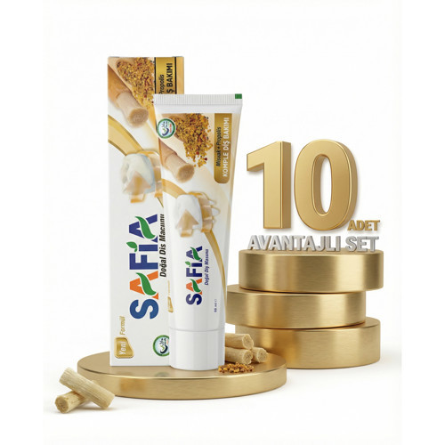 Diş Macunu Misvak ve Propolis 10x60 ml