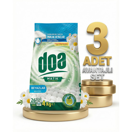 Matik Deterjan Beyazlar 3x4 Kg