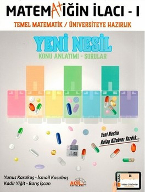 Acil Yayınları Tyt Matematiğin İlacı 1 2020 Baskı
