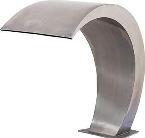 Havuz 12856 şelale Kobra 1000-600 mm 316 kalite 1,2 mm Paslanmaz çelik El Yapım