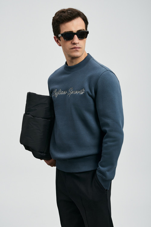 Loved Erkek Sweatshirt Antrasit