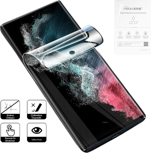 Nokia Lumia 1520 Esnek Nano Kırılmaz Cam Ekran Koruyucu Film