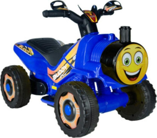 Işıklı Ve Müzikli Buddy 6v Akülü Mini Atv-mavi( 2-3-4 Yaşlara Uygun)