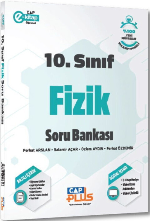 Çap 10.Sınıf Soru Bankası Tematik Fizik - (Güncel Müfredat)2027 Müfredata Uygun