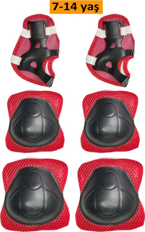 Çocuk Scooter Bisiklet Paten Koruma Seti 6 Parça