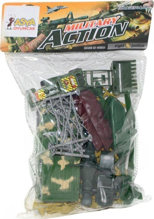 Asya Oyuncak Military Action Asker Seti A5251-Jl668-14