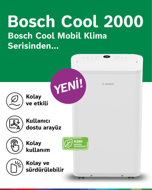 Cool2000 Portatif Mobil Klima 9000btu