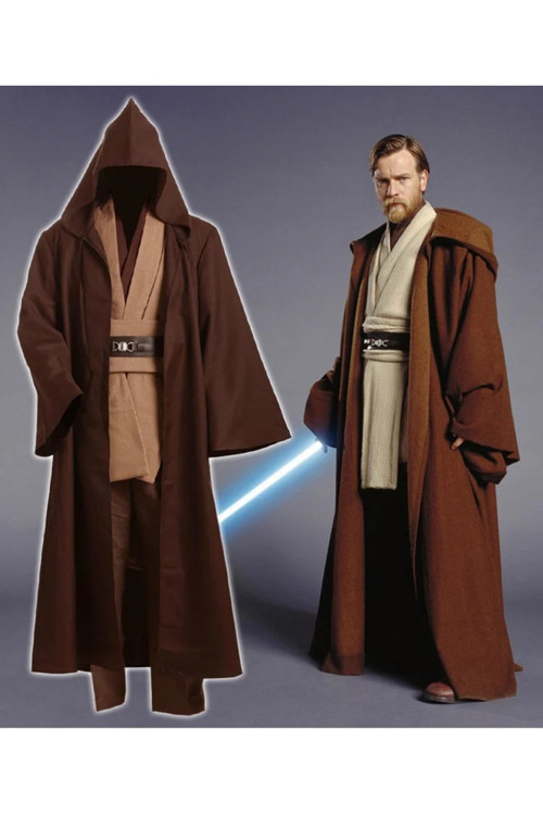 Yetişkin Obi Wan Kostümü, Jedi Kostümü, Star Wars Kostümü