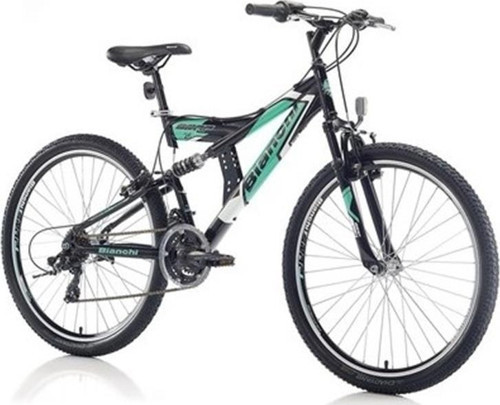 BIANCHI SNAP ERKEK DAĞ BİSİKLETİ 440H V 26 JANT 21 VİTES SİYAH-CELESTE-BEYAZ