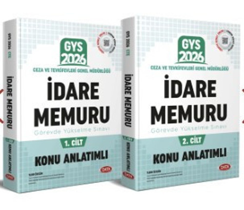 Data 2026 GYS İdare Memuru Konu Anlatımlı 2 Cilt