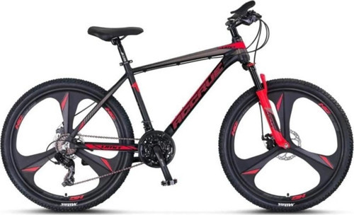 2656 ACCRUE M-2D ERKEK DAĞ BİSİKLETİ 459H MD 26 JANT 21 VİTES SİYAH KIRMIZI