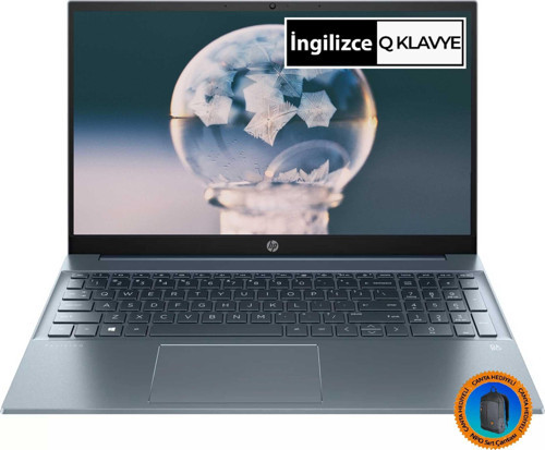 Pavilion 15-EG3045CL00TT06 i7-1355U MX550 64GB 1TBSSD 15.6" Touch W11H Taşınabilir Bilgisayar-CNT007