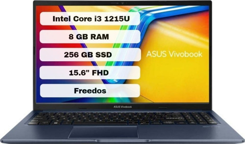 X1502ZA-EJ1645 INTEL / I3-1215U / 8GB / 256GB / ONBOARD / 15.6" / FREEDOS