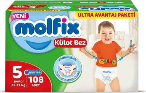 5 Numara Junior 108'li Ultra Avantaj Paketi Külot Bez