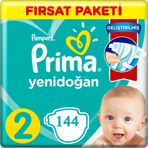 Bebek Bezi 2 Beden-numara Mini 4-8 kg Fırsat Paketi 144 Adet