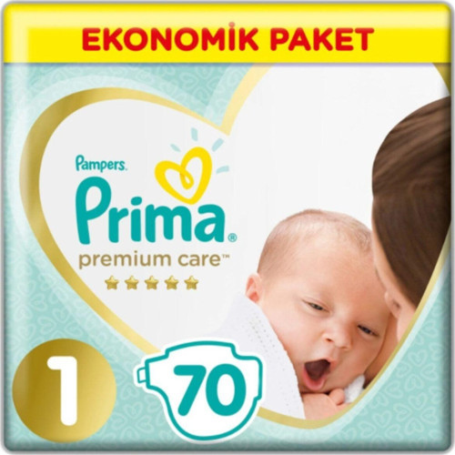 Bebek Bezi Premium Care 1 Beden Yenidoğan Ekonomik Paket 2 5 Kg 70 Adet