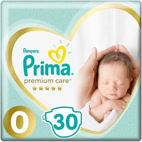 Bebek Bezi Premium Care Prematüre Yenidoğan Paket 1,5-2,5 Kg 30 Adet