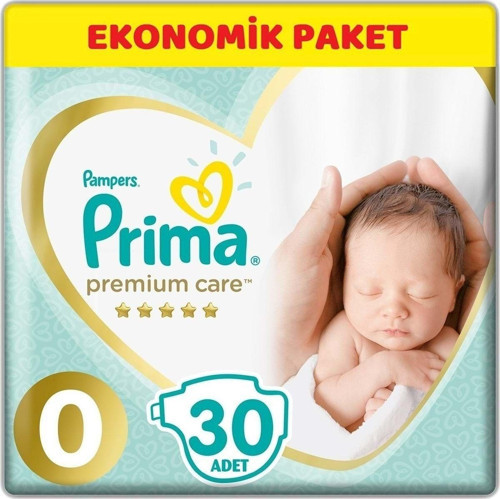 Bebek Bezi Beden:0 1.5-2.5 kg Prematüre 30 Adet Ekonomik Paket