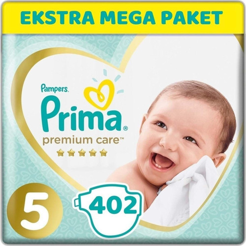 Premium Care Bebek Bezi Beden:5 (11-16kg) Junior 402 Adet Ekstra Mega Pk