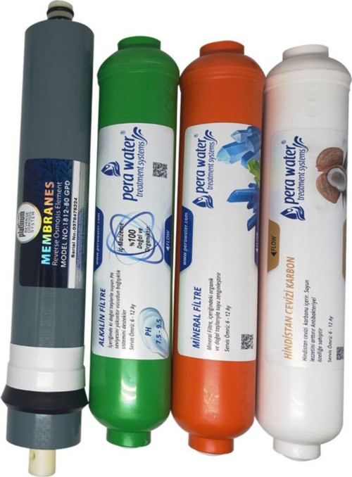 Tüm Su Arıtma Cihazlarına Uygun Platinium Mebran +alkali+mineral+ Tatlandırıcı Filtre