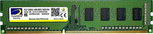 TWINMOS MDD34GB1600D 4GB DDR3 1600Mhz CL11 Bellek