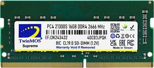 TWINMOS MDD416GB2666N 16GB DDR4 2666MHZ Bellek