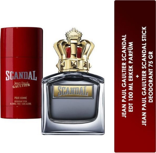Scandal EDT 100 ml+ Deodorant Stick 75 gr Erkek Parfüm Seti