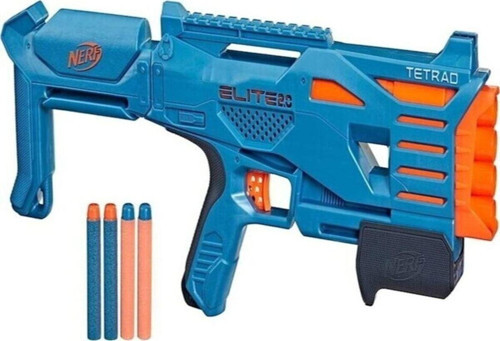 Elite 2.0 Tetrad Qs4 F5025 Lisanslı Ürün Yeni Model Hasbro Blaster Nerf