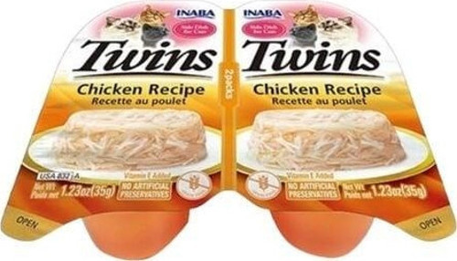 Twins Jöle İçinde Tavuklu Yetişkin Konserve Kedi Maması 35 Gr 2 Adet