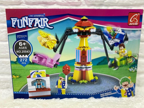 Harika Eğlenceli Luna Park Lego Blok Oyun seti 272 Parça