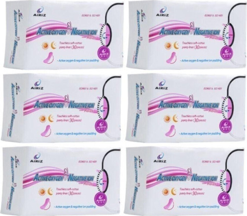 Hijyenik Kadın Pedi 30'lu Günlük 6'lı Set