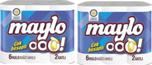 X26 Iki Katlı Kağıt Havlu 12 Rulo (2 X 6 LI) 500834